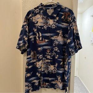 DISNEY Pirates of the Caribbean Silk Shirt for Men by Tommy Bahama